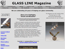 Tablet Screenshot of glassline.net